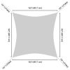 16'x16' Square Sun Shade Sail for Outdoor Backyard Patio Garden